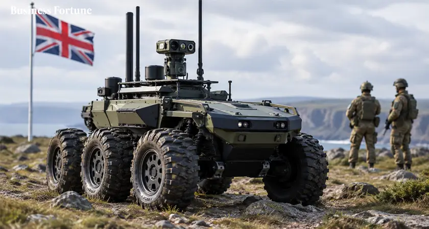  Why Is the UK Suddenly Investing in Military Robot GEREON UGV? 